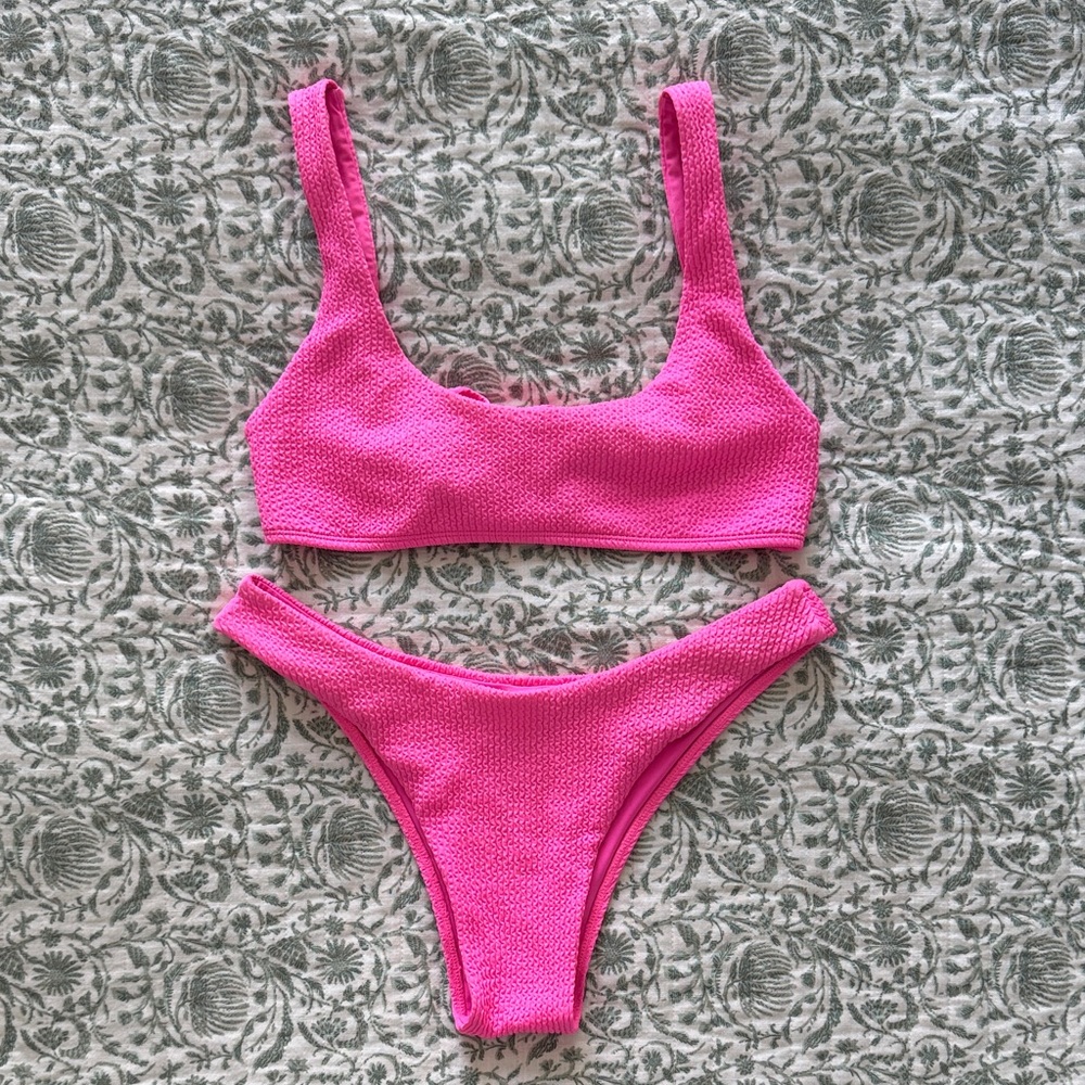 Monday Swimwear Pink Bikini